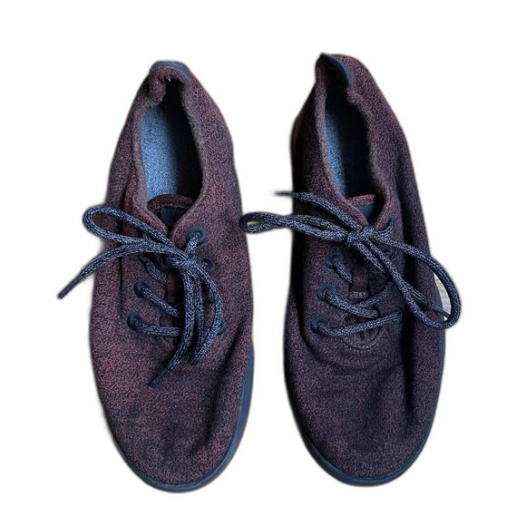 AllBirds Merino Wool Runners Men’s Size 9 Sustainable Machine Washable Burgundy - Picture 1 of 7